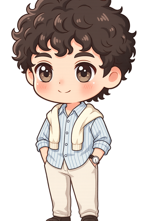 Chibi illustration of Varakorn
