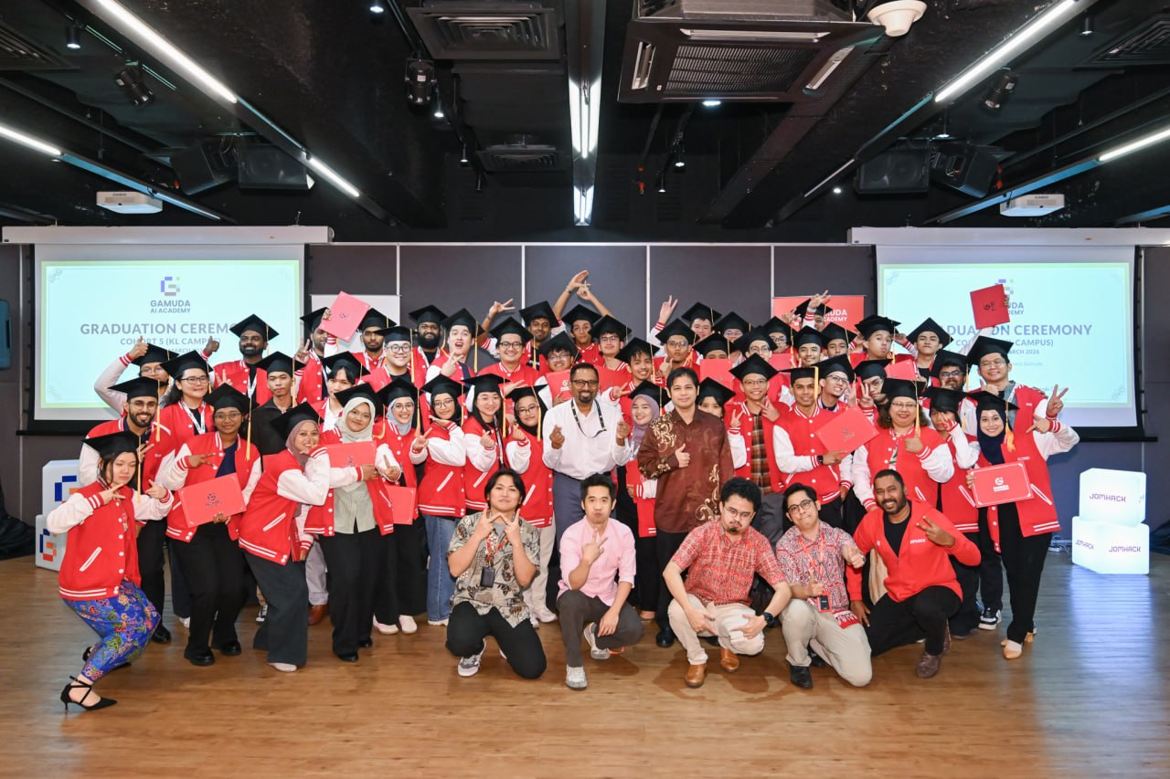 Gamuda AI Academy Cohort 5 group photo, KL Campus