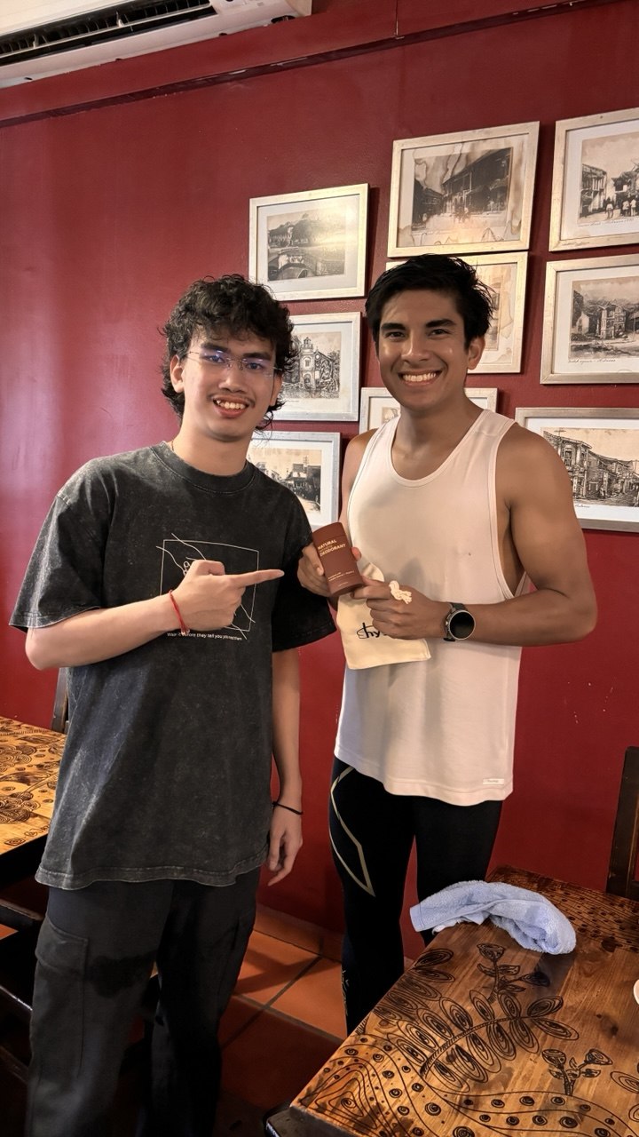 Varakorn meeting YB Syed Saddiq during his HYGR days